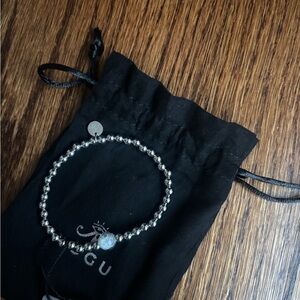 Chic Silver Beaded Bracelet by NOGU